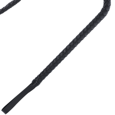 Frusta bondage Darkness in nero elegante per giochi BDSM e fetish